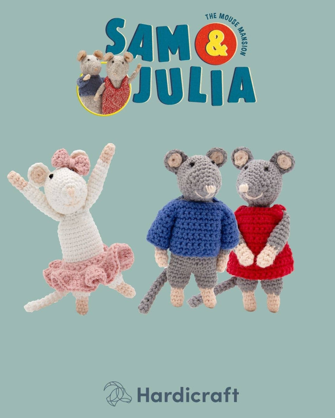 DIY Crochet Kit - Ella Mouse