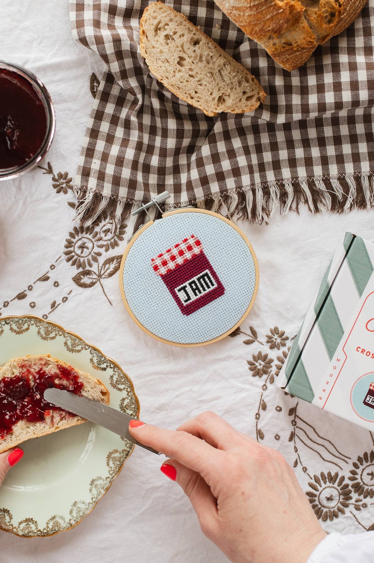Jam Cross Stitch Kit