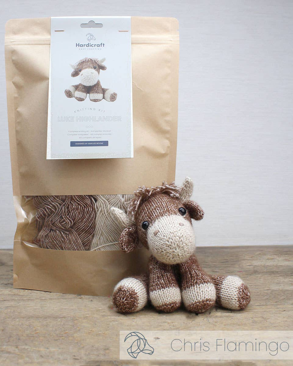 DIY Knitting Kit - Luke Highlander