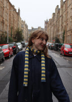 Stripy Skinny Scarf