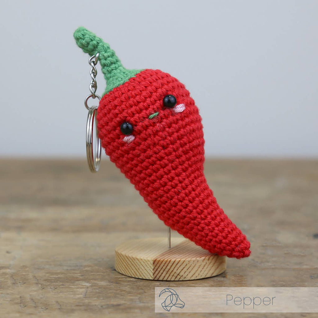 DIY Crochet Kit - Pepper Bag Charm