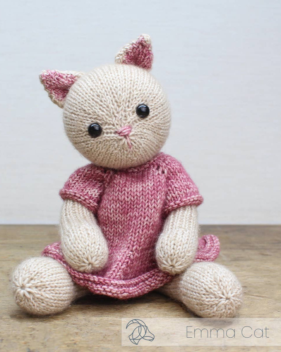 DIY Knitting Kit - Emma Cat