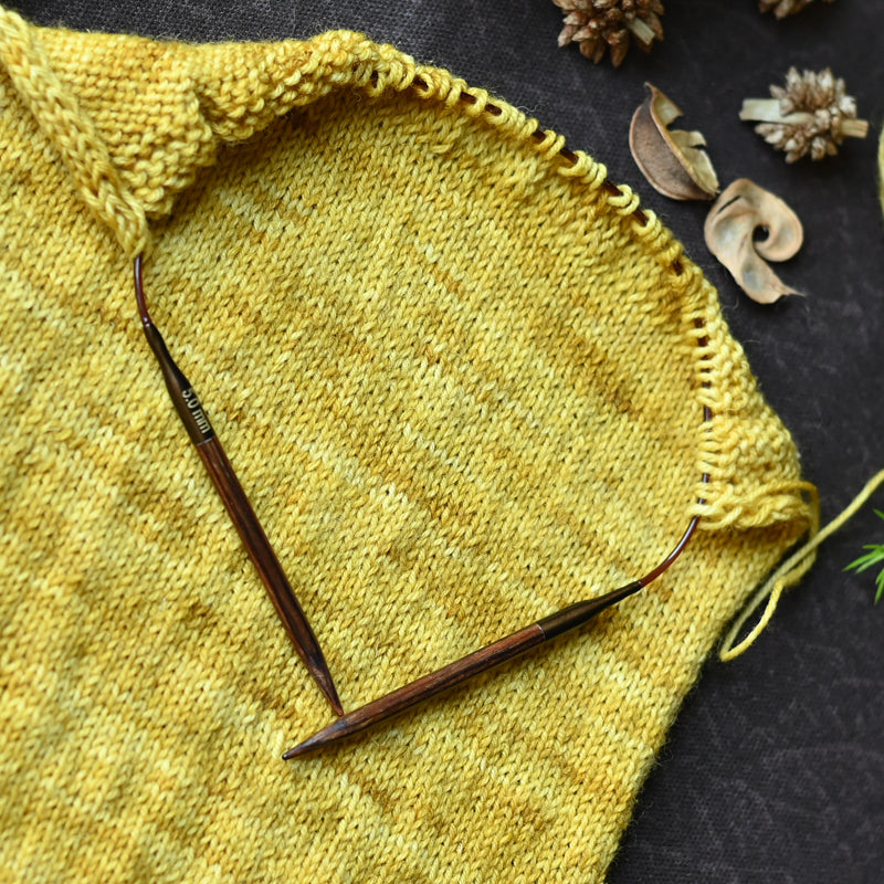 KnitPro Ginger Fixed Circular Needles 80cm