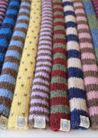 Custom Stripy Skinny Scarf