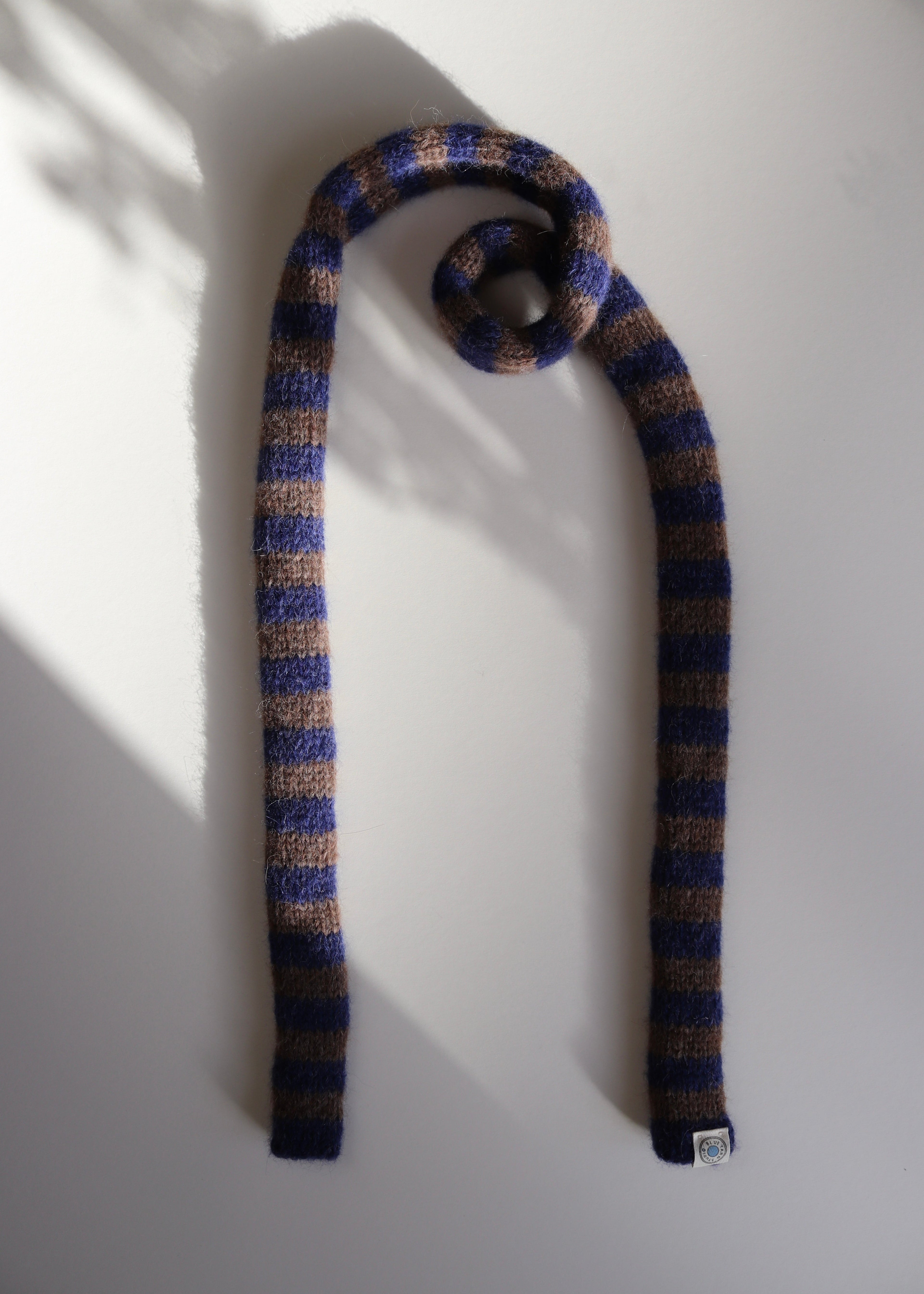 Stripy Skinny Scarf