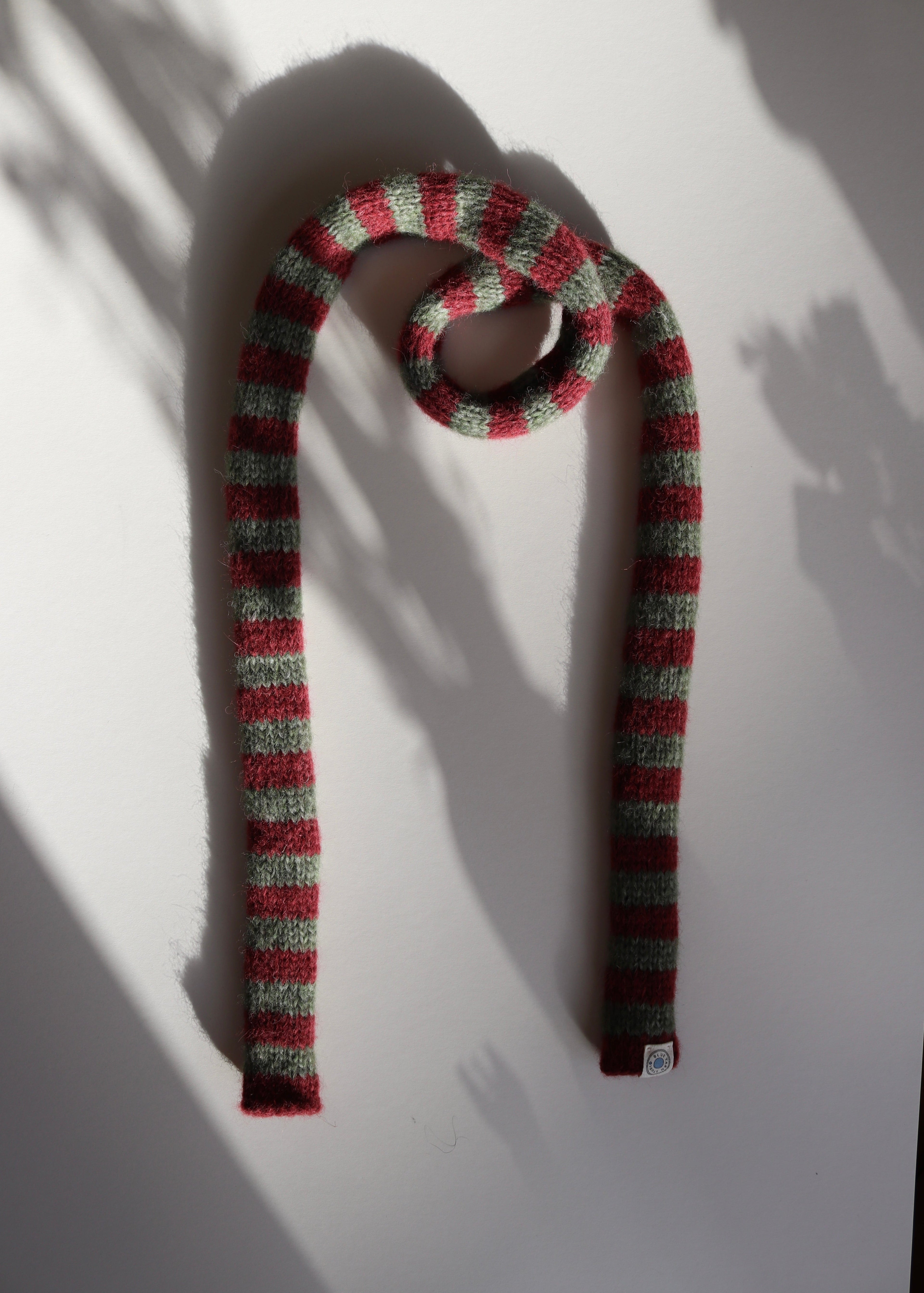 Stripy Skinny Scarf