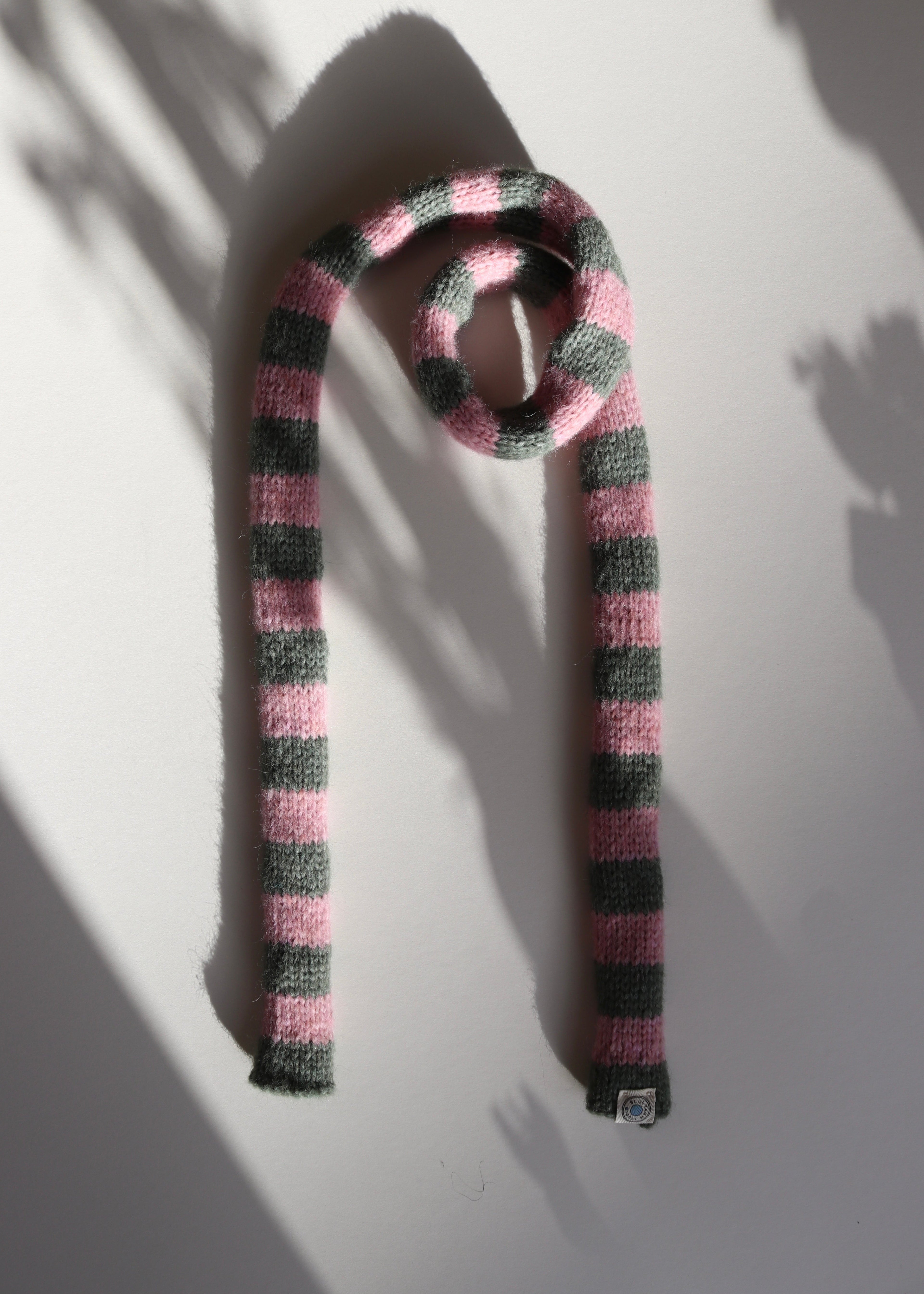 Stripy Skinny Scarf