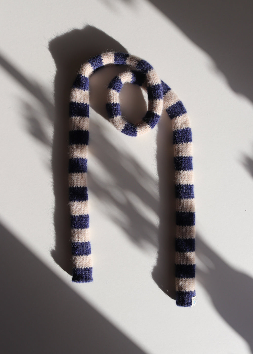 Stripy Skinny Scarf