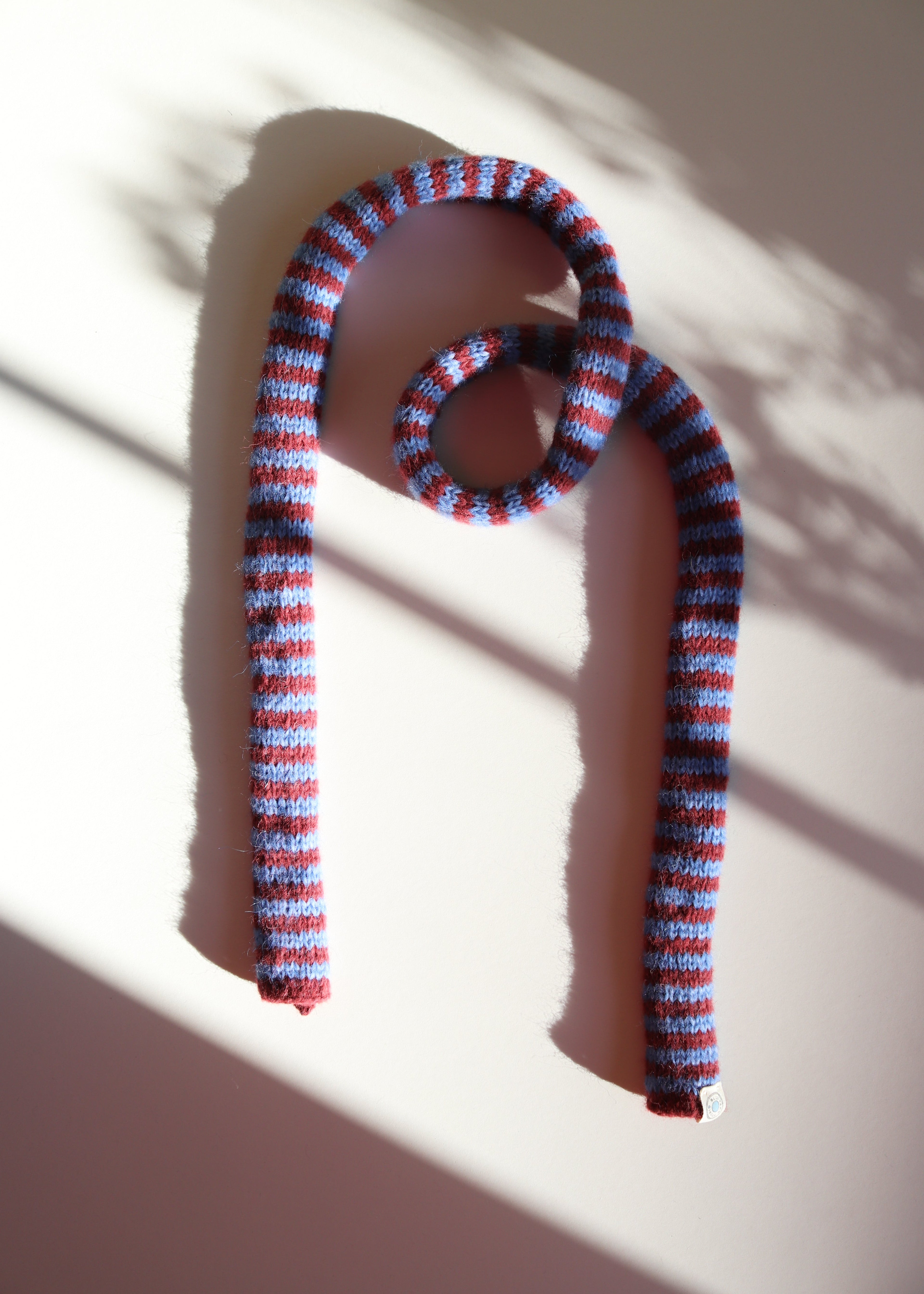 Stripy Skinny Scarf