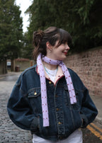 Heart Skinny Scarf