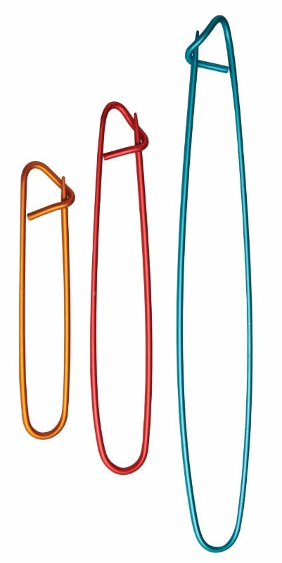 KnitPro Aluminum Stitch Holders (set of 3)