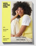 Wool and the Gang Alpachino Merino Knitting Pattern Book