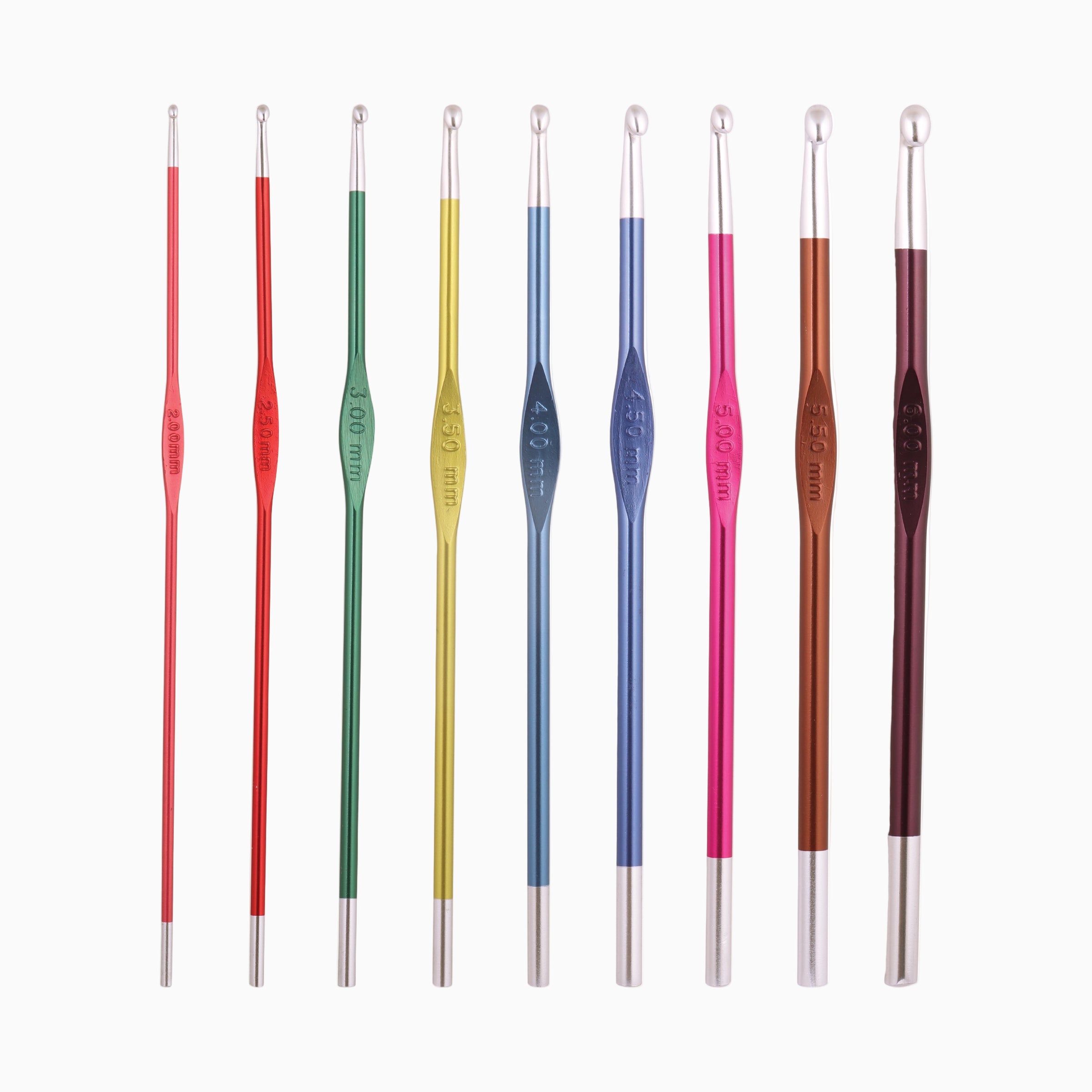 KnitPro Zing Single Ended Crochet Hooks