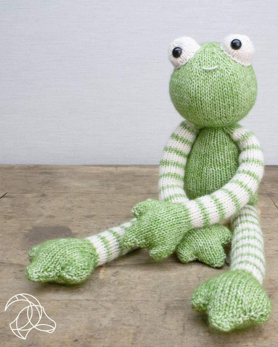 DIY Knitting Kit - Tinus Frog