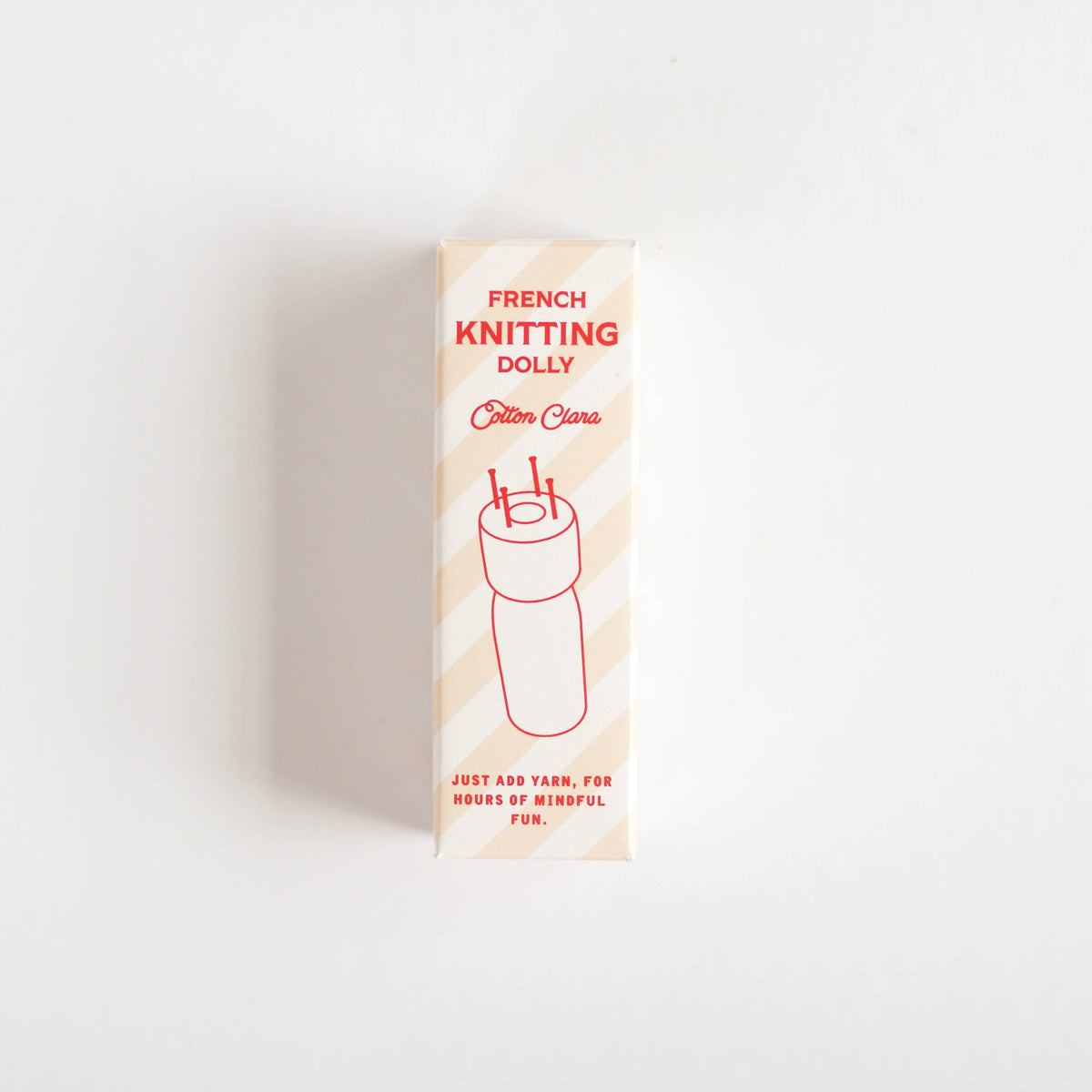 French Knitting Bobbin - Wooden Dolly