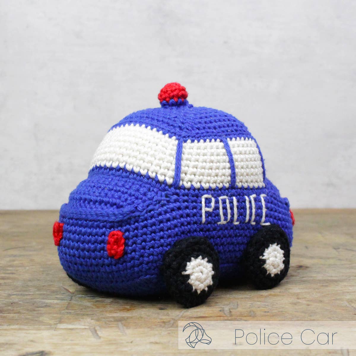 DIY Crochet Kit - Police Car