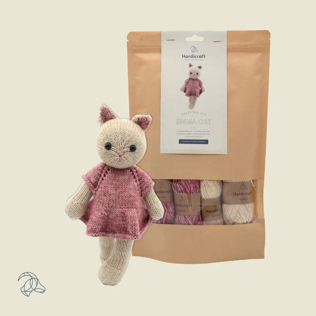 DIY Knitting Kit - Emma Cat