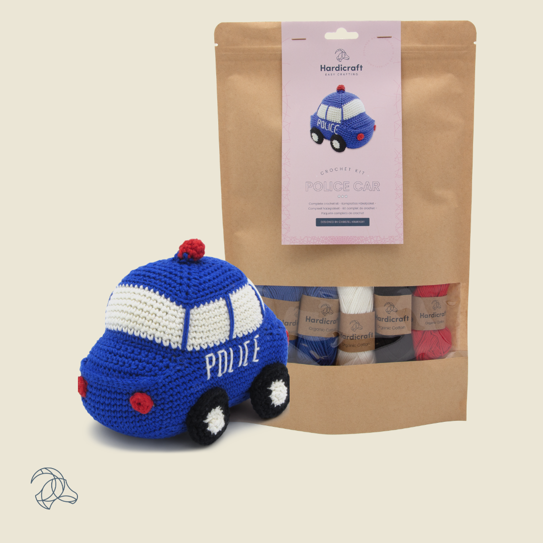DIY Crochet Kit - Police Car