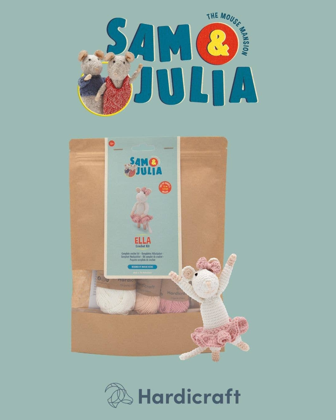 DIY Crochet Kit - Ella Mouse