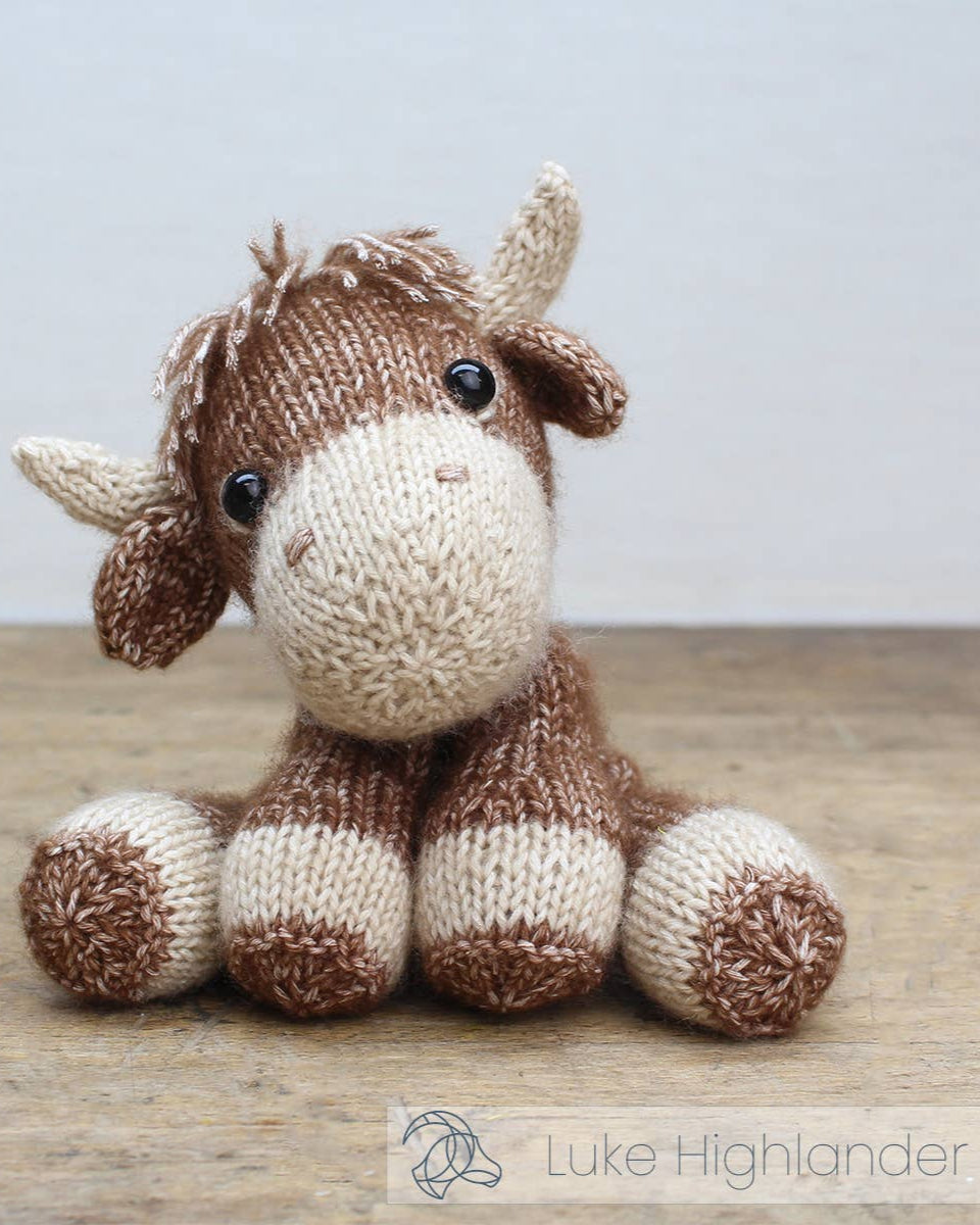 DIY Knitting Kit - Luke Highlander