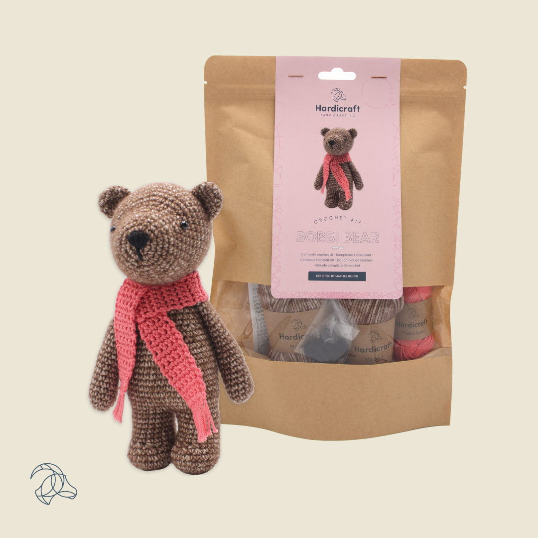 DIY Crochet Kit - Bobbi Bear
