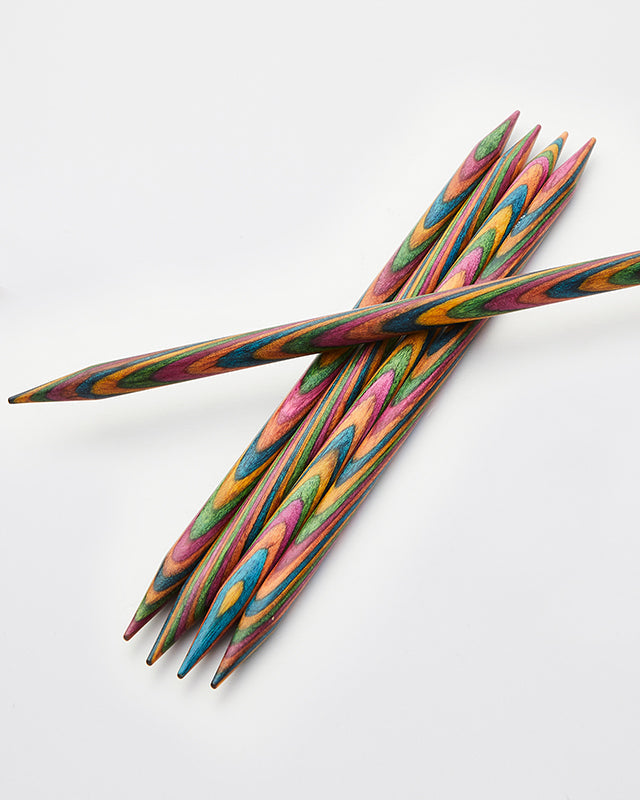 KnitPro Symfonie Wood Double Pointed Needles 10cm