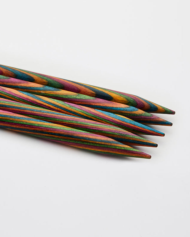 KnitPro Symfonie Wood Double Pointed Needles 10cm