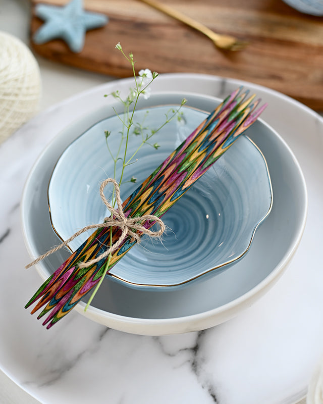 KnitPro Symfonie Wood Double Pointed Needles 10cm