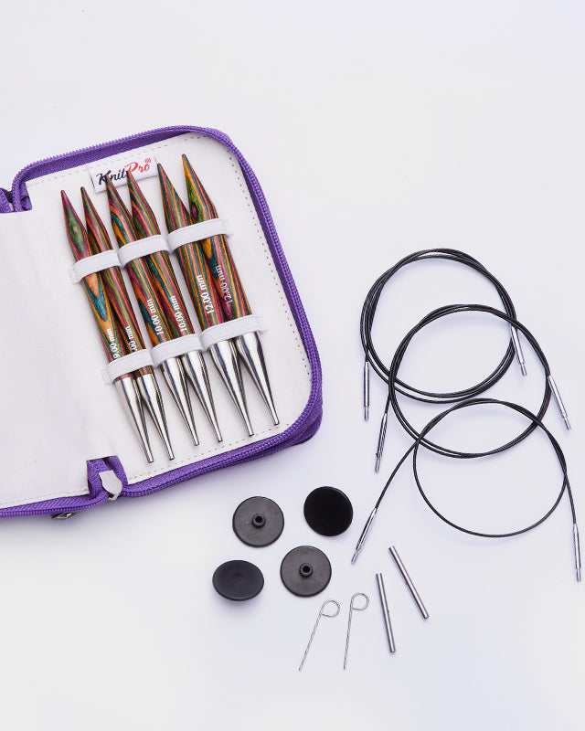 KnitPro Symfonie Wood Interchangeable Needle Chunky Set