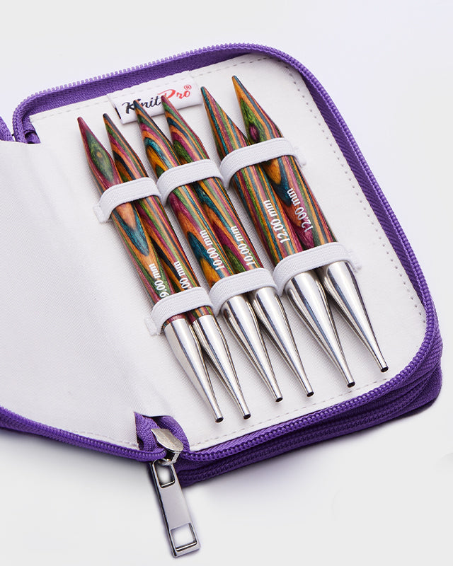 KnitPro Symfonie Wood Interchangeable Needle Chunky Set