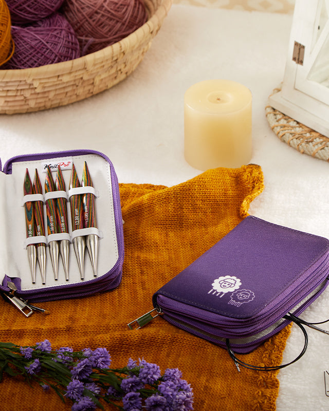 KnitPro Symfonie Wood Interchangeable Needle Chunky Set