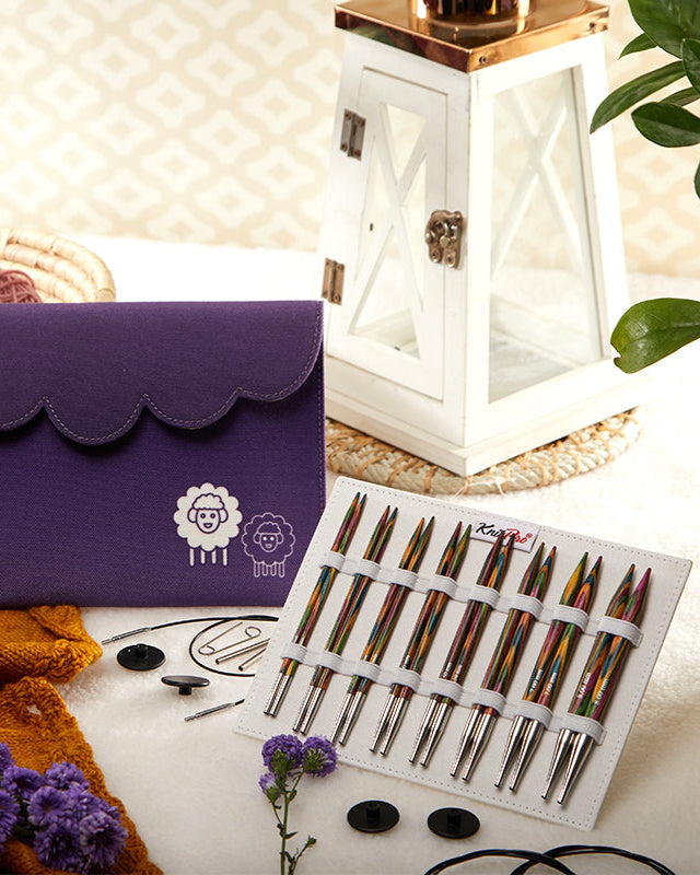 KnitPro Symfonie Wood Interchangeable Needle Deluxe Sets
